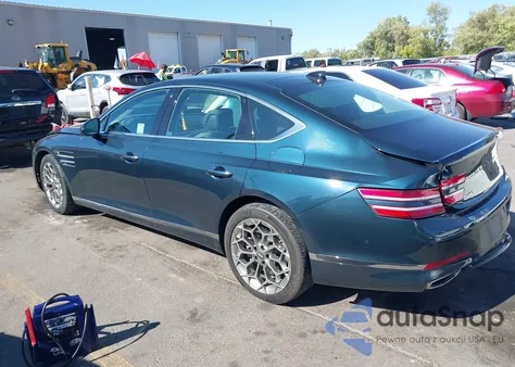 2021 Genesis G80 2.5T Awd из США, поврежденный, VIN KMTGB4SC8MU066769